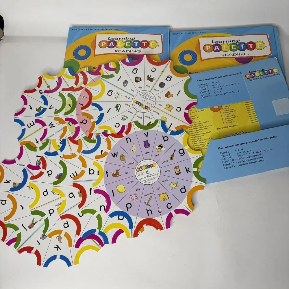 Learning Palette Kindergarten Learning Homeschool Reading Math Self-Correcting